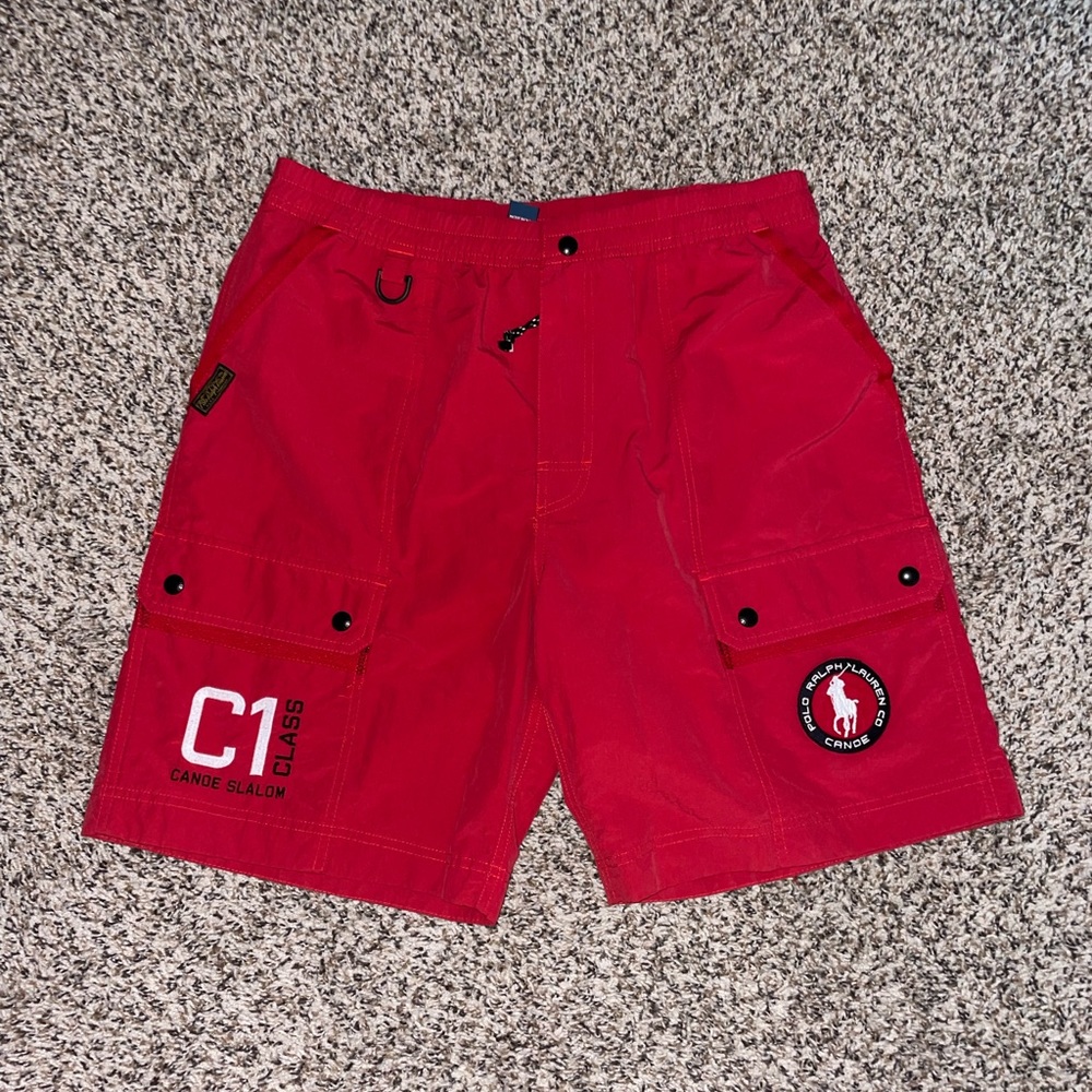 Polo Ralph Lauren Canoe Slalom Class C1 Board Shorts Swim Trunks